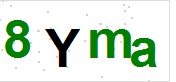 看不到验证码？点击重新换一个！