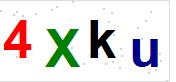 看不到验证码？点击重新换一个！