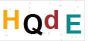 看不到验证码？点击重新换一个！