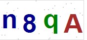 看不到验证码？点击重新换一个！