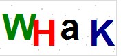 看不到验证码？点击重新换一个！