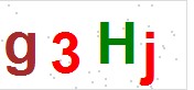 看不到验证码？点击重新换一个！